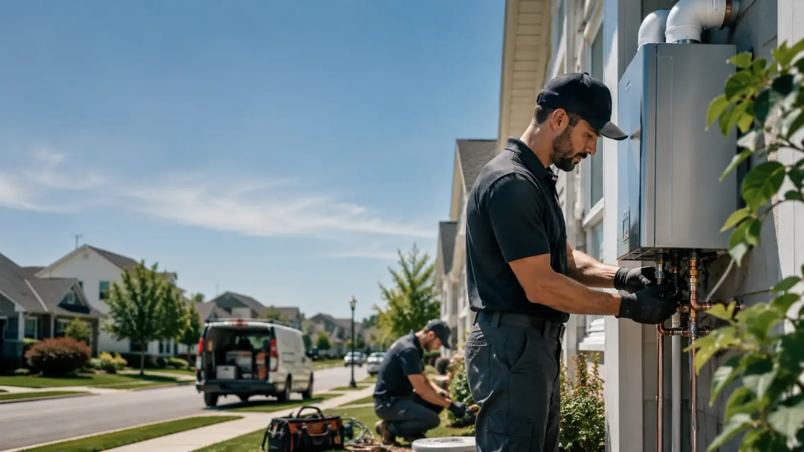 Tankless Water Heater Installation in Elgin, ND